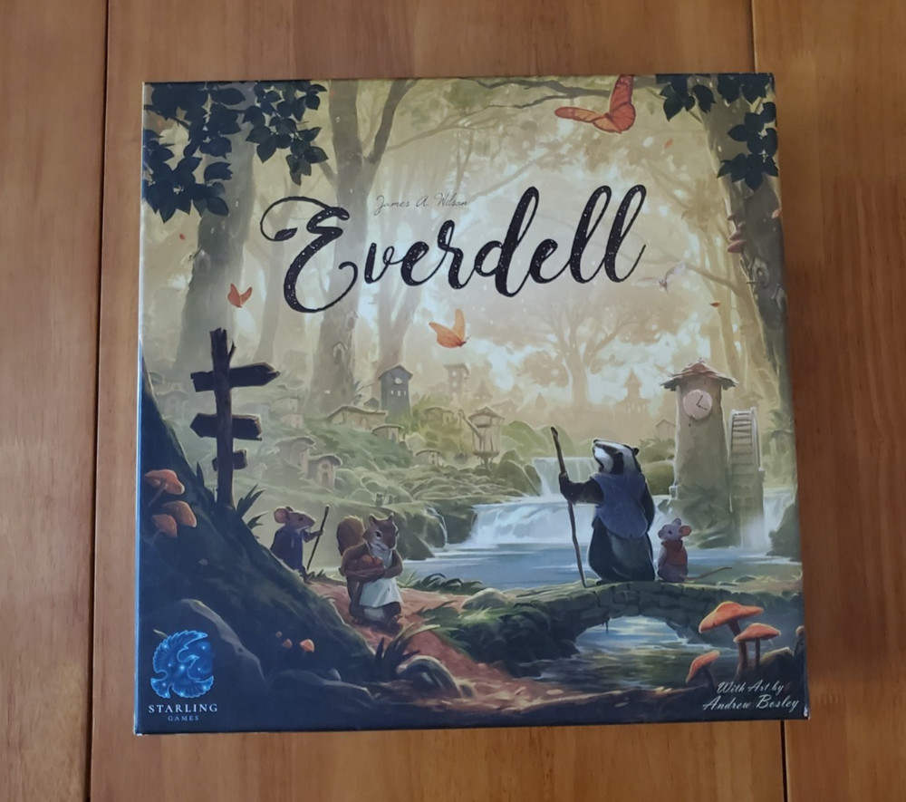 Everdell Tabletop Tycoon Board Game (USED) EX/NM COMPLETE