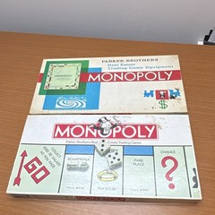 Parker Brothers Monopoly Board Game Finance Theme Ages 8-11 Years