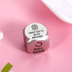 Gift Exchange Dice Game – Fun Family Activity, Stocking Stuffers, White Elephant
