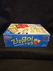 New And Sealed ThinkFun Zingo 1-2-3 Number Bingo Game for Age 4