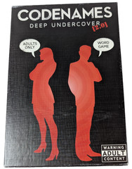 Codenames Deep Undercover 2.0 Adult Party Game Complete Unpunched OOP