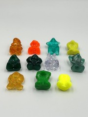 Vintage Crazy Bones Gogos 1990s Lot of 11 Figures Mix Sports Classic