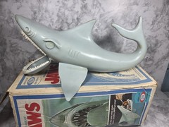 Vintage. Game Of Jaws. Ideal Toy Comp. 1975. Shark & Box Only. Read