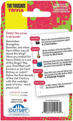 2000’S a Decade of Trivia Travel Pack Card Game – for Ages 12 and Up