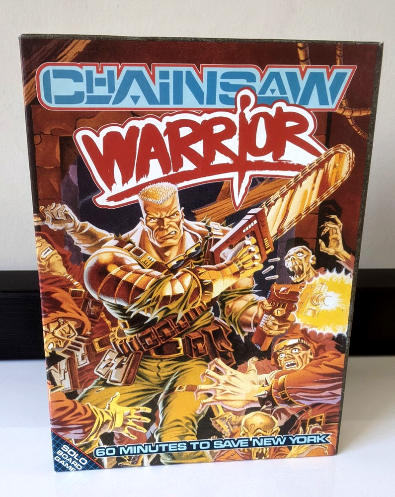 Chainsaw Warrior 1987 Board Game – New in Box – Games Workshop