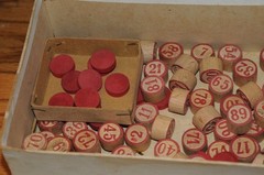 Rare Victorian Vintage Antique Lotto Game LOTTO 1800s/1900s Traditional Game Old