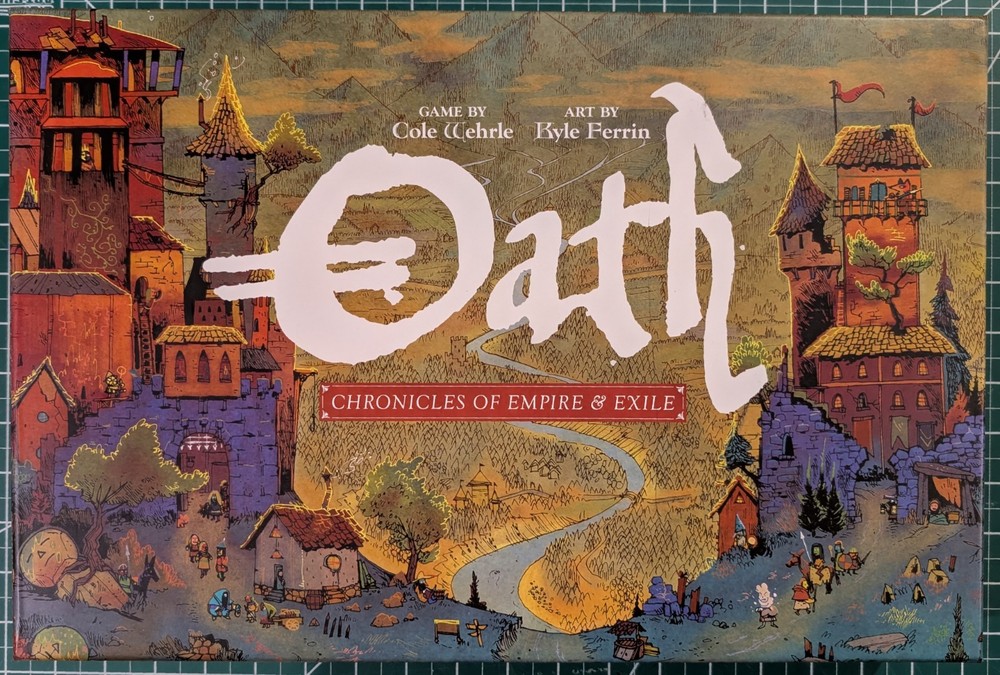 Oath: Chronicles of Empire & Exile. Kickstarter – Deluxe Coins and Secrets