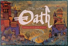 Oath: Chronicles of Empire & Exile. Kickstarter – Deluxe Coins and Secrets