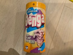 Parkers Brothers Jenga wooden set – slight damage on box piece good condition