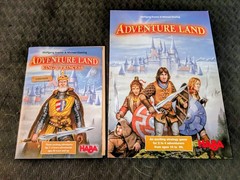 HABA Board Game Adventure Land + King & Princess Expansion