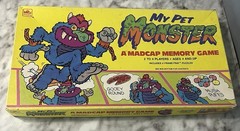 My Pet Monster Madcap Memory Game Golden 1987 Board Game COMPLETE