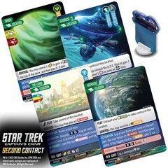 Star Trek: Captain’s Chair Second Contact – Deck Building Game Expansion