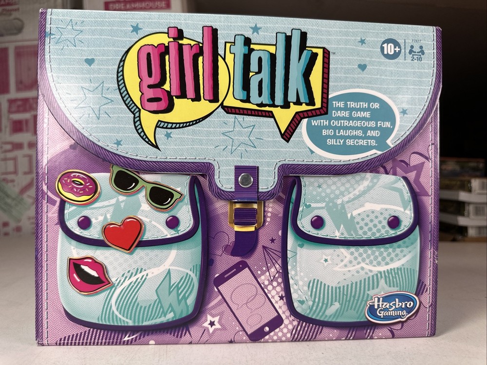 Girl Talk Truth or Dare Board Game Updated Edition for Kids and Teens 2-10 Pl…