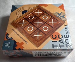 BSIRI Tic Tac Toe for Kids and Adults Coffee Table Living Room Decor and Desk