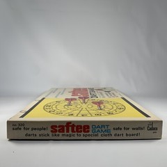 Saftee Dart Game 1972 Vintage Cadaco Safety Children Safe USA in Box
