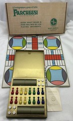 1959 Parcheesi Game Deluxe Edition by Selchow & Righter Complete in Great Cond