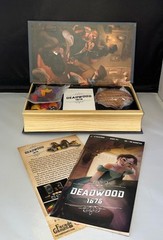 Deadwood 1876 Standard Edition Dark City Series Magnetic Closing Book Box Game