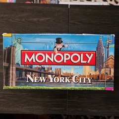 Monopoly New York City Collectors Edition Board Game – Missing Parts SOLD AS IS