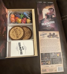 Deadwood 1876 Board Game Facade Games Bookshelf Western Strategy Dark Cities