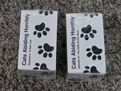 Cats Abiding Horribly Episodes 2 II 3 III Cards Against Humanity Expansion Packs