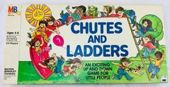 1979 Chutes and Ladders Game Milton Bradley Complete in Great Cond FREE SHIPPING
