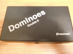 Vintage Pressman Double Nine Dominos Set DOUBLE NINE 54 DOMINOES #3226