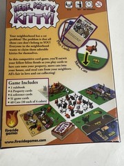 Here Kitty Kitty Board Game 2016 Fireside Games Family Cat Card Game New Sealed