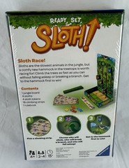Ravensburger Ready Set Sloth Travel Game for Children Ages 4 Years and Up