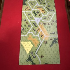ASL/ Squad Leader Cardstock Map Board W, by MMP