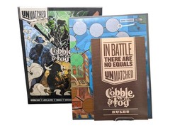 Unmatched Cobble Fog Game Dracula Sherlock Holmes Jekyll Hyde Invisible Man