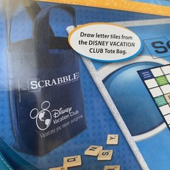 Disney Vacation Club Scrabble Game NEW! SEALED! RARE!