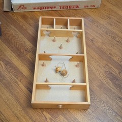 Vintage Merdel Game Skittles No 401 Excellent, Complete, Original box, spin top