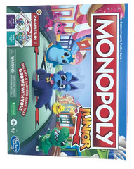 Hasbro Monopoly Junior Board Game 2 Games In 1 Level 1 & 2 Ages 4+ New In Box