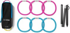 Helitoss Packable Outdoor Ring Toss Game 2-4 Players Compact Portable