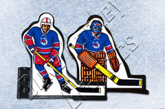 WHA Birmingham Bulls 1978-79 dark PEEL-OFF vinyl decals Coleco compatible