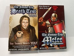 Lot of Steve Jackson Games The Fantasy Trip Death Test Melee Wizard RPG Boxes