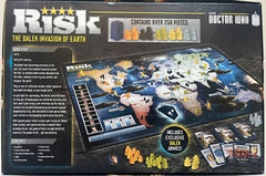 RISK Doctor Who: The Dalek Invasion of Earth Board Game -Complete w/extra Daleks