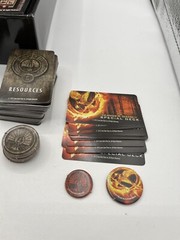 The Hunger Games District 12 Strategy Board Game Complete 2012 Neca Wizkids