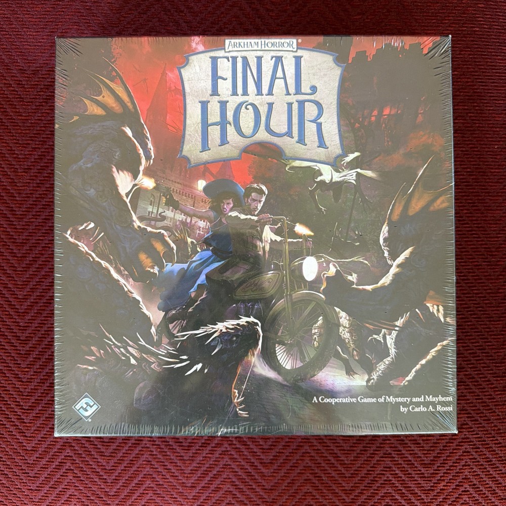 2019 Fantasy Flight Games Arkham Horror: Final Hour Cooperative 1-4 14+