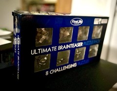 Ultimate Brainteaser Puzzle Pack 8 Challenges Wood : Metal FineLife Sealed