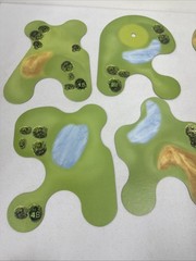 Gold Sieber Boardgame Golf Masters Complete