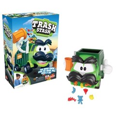 Goliath Trash Stash Game Ages 4+ 2–4 Players Family Kids Action Game
