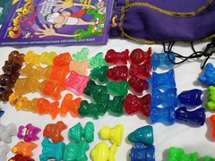 HUGE 160+PC CRAZY BONE LOT W/BAG&CAGE*RARES INCLUDED* EUC