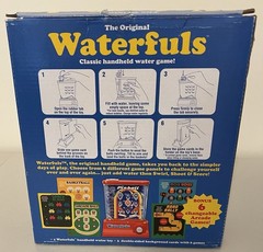 Original Waterfuls Classic Handheld Water Game – 6 Interchangeable Back Panels