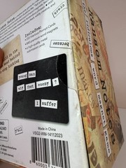 Ransom Notes – UNOPENED Sealed Ridiculous Word Magnet Game Charty Party 2023