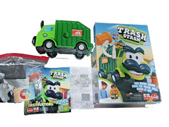 Goliath Trash Stash Game Garbage Truck Kids Family Action Board Game Nice!