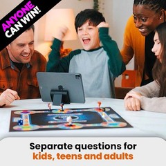 Engaging 2026 Edition TV Quiz Board Game | For 2-24 Players | 60 Minutes of Fun!