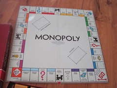 Monopoly Game Red Box Deluxe Edition Vintage