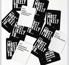 Who’s Most Likely to… Kinda Clean Family Edition A Party Game – NEW IN PACKAGE