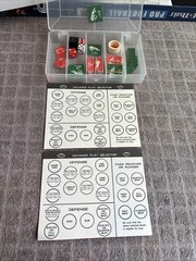 Strat-O-Matic Pro Football Game 1992 Box w 27 Player Card Lots
